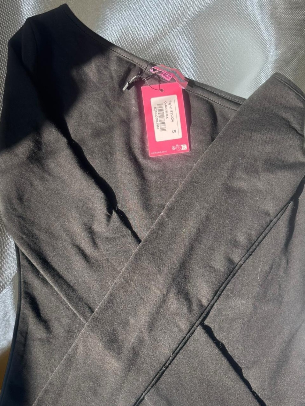 PINK Victoria's Secret Black Long Sleeve Top
